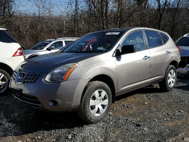 JN8AS5MT9AW015955 - 2010 NISSAN ROGUE S GRAY photo 2