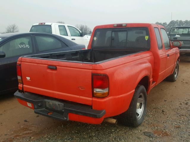 1FTCR14U7RPB02308 - 1994 FORD RANGER SUP RED photo 4