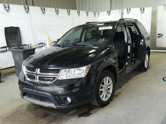 3C4PDCBB9DT562622 - 2013 DODGE JOURNEY SX BLACK photo 2