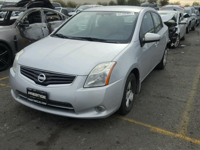 3N1AB6APXAL637319 - 2010 NISSAN SENTRA 2.0 SILVER photo 2