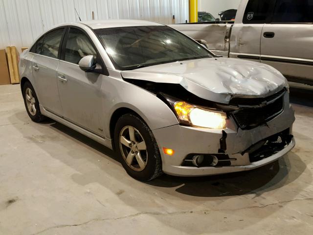 1G1PF5SC4C7111821 - 2012 CHEVROLET CRUZE LT SILVER photo 1