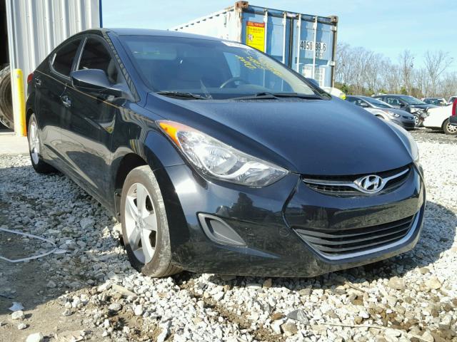 KMHDH4AE6BU093366 - 2011 HYUNDAI ELANTRA GL BLACK photo 1