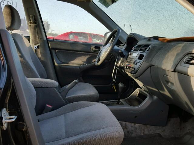 JHMEJ8640WS003228 - 1998 HONDA CIVIC EX შავი ფოტო 5