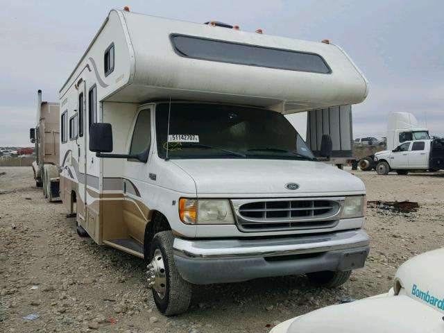 1FDWE30S6XHB97066 - 1999 FORD ECONOLINE TAN photo 1