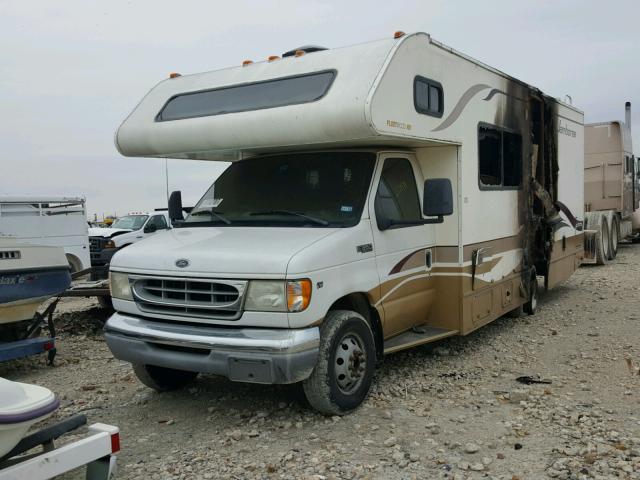 1FDWE30S6XHB97066 - 1999 FORD ECONOLINE TAN photo 2