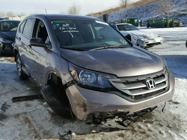 5J6RM4H35DL044625 - 2013 HONDA CR-V LX GRAY photo 1