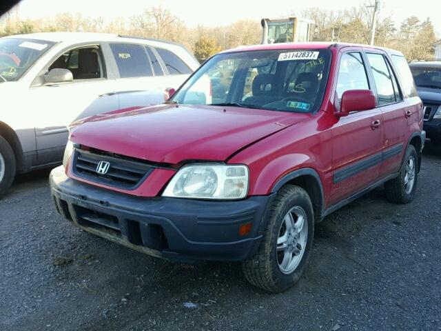 JHLRD18681C054269 - 2001 HONDA CR-V EX RED photo 2