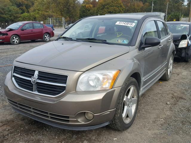 1B3HE78K67D155630 - 2007 DODGE CALIBER R/ GOLD photo 2