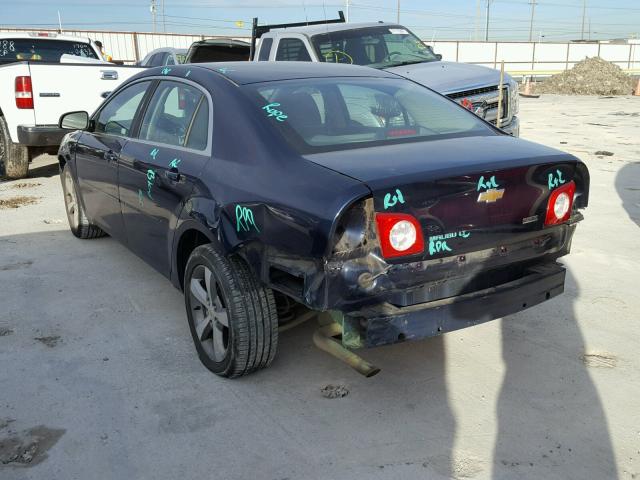 1G1ZC5EU5BF351163 - 2011 CHEVROLET MALIBU 1LT 蓝色 照片 3