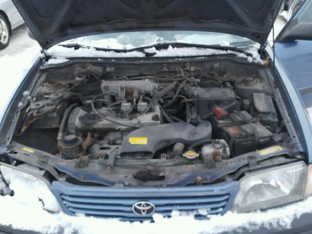 JT2BC53LXX0394130 - 1999 TOYOTA TERCEL CE BLUE photo 7