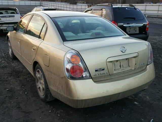 1N4AL11D64C138445 - 2004 NISSAN ALTIMA BAS GOLD photo 3