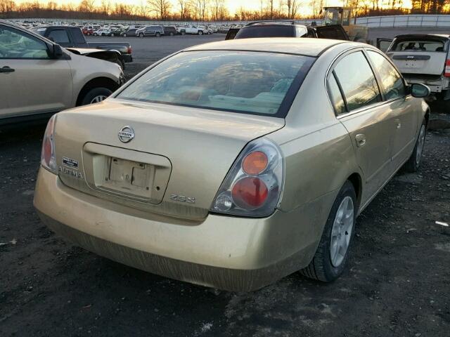 1N4AL11D64C138445 - 2004 NISSAN ALTIMA BAS GOLD photo 4