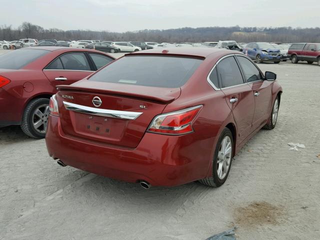 1N4AL3AP9EC112686 - 2014 NISSAN ALTIMA 2.5 RED photo 4