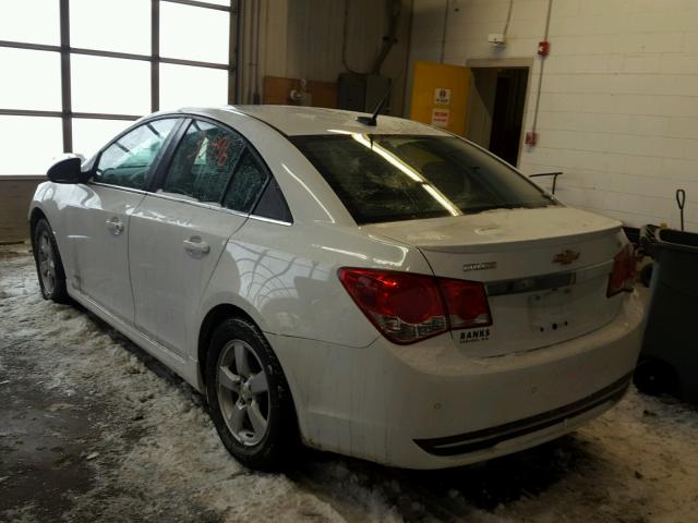 1G1PC5SB4E7463090 - 2014 CHEVROLET CRUZE LT WHITE photo 3