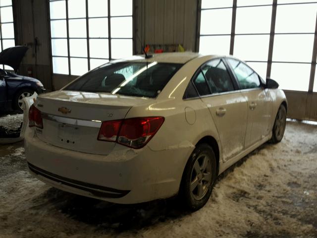 1G1PC5SB4E7463090 - 2014 CHEVROLET CRUZE LT WHITE photo 4