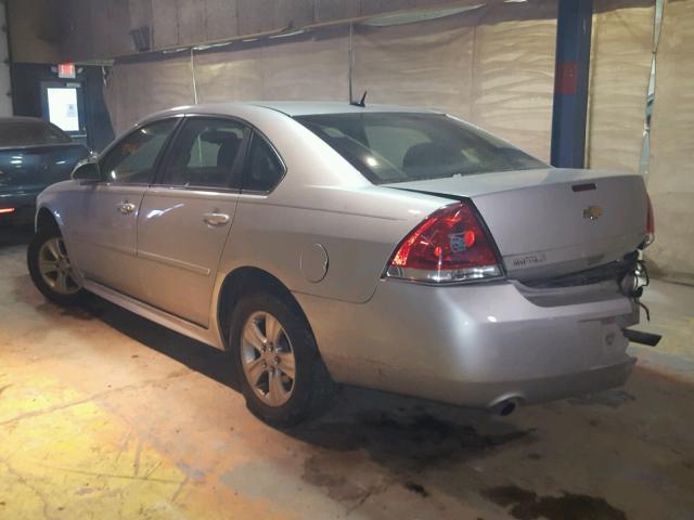 2G1WA5E38C1139558 - 2012 CHEVROLET IMPALA LS SILVER photo 3