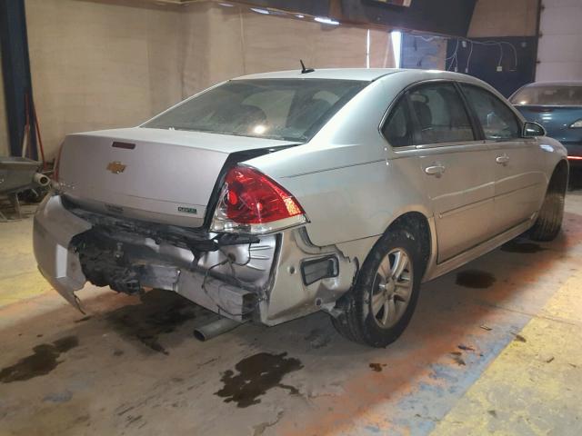 2G1WA5E38C1139558 - 2012 CHEVROLET IMPALA LS SILVER photo 4