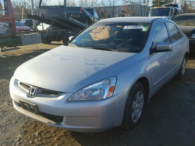 1HGCM55405A138800 - 2005 HONDA ACCORD LX SILVER photo 2