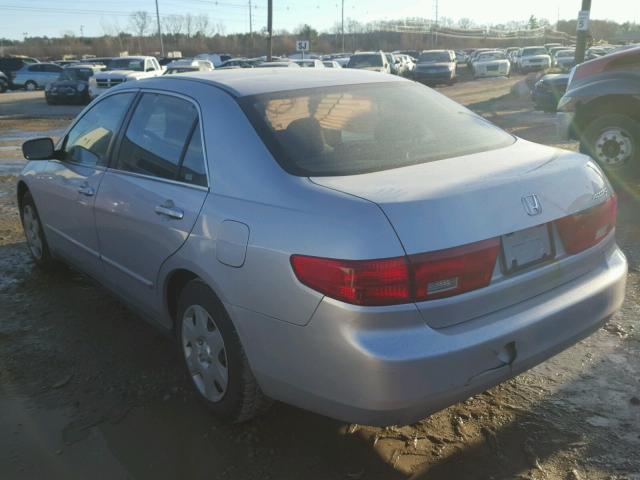 1HGCM55405A138800 - 2005 HONDA ACCORD LX SILVER photo 3