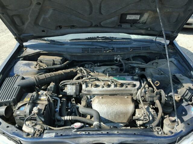 3HGCG66511G703202 - 2001 HONDA ACCORD LX BLUE photo 7