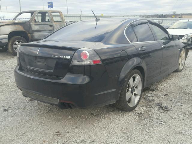 6G2EC57Y89L160720 - 2009 PONTIAC G8 GT BLACK photo 4