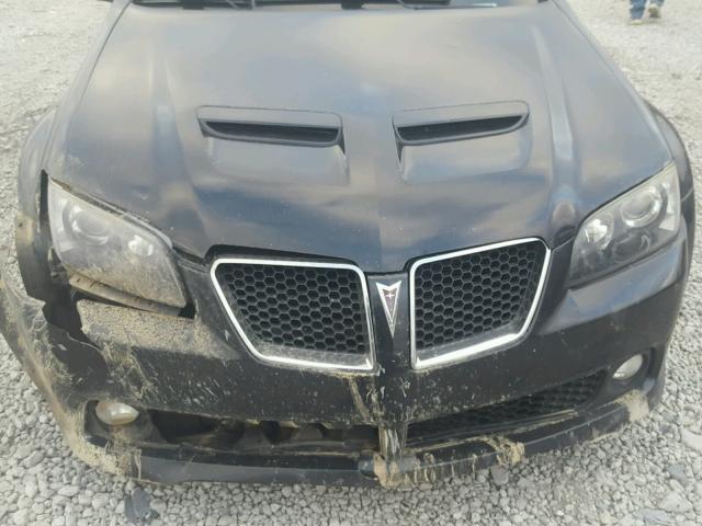 6G2EC57Y89L160720 - 2009 PONTIAC G8 GT BLACK photo 7