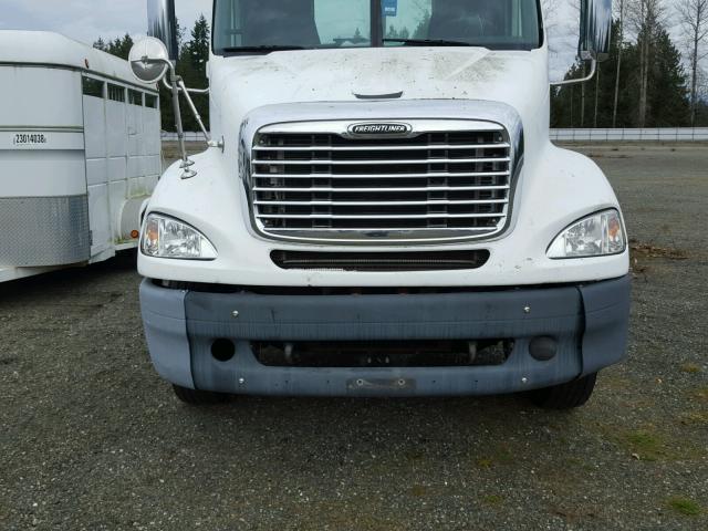 1FUBF0CV87LV87127 - 2007 FREIGHTLINER COLUMBIA 1 WHITE photo 9