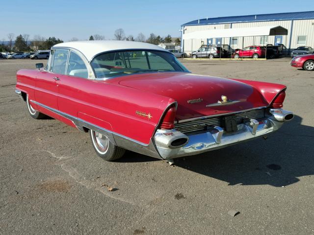 56WA33118L - 1956 LINCOLN PREMIERE RED photo 3