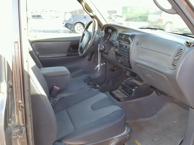 4F4ZR47E25PM03683 - 2005 MAZDA B4000 CAB GRAY photo 5