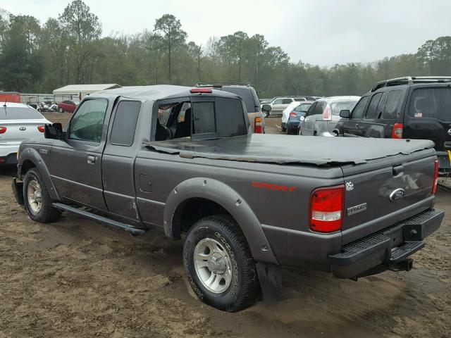 1FTYR14E89PA58768 - 2009 FORD RANGER SUP GRAY photo 3