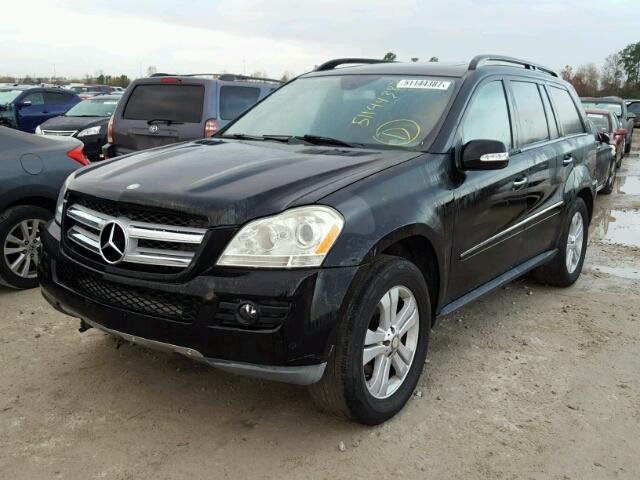 4JGBF71E78A420799 - 2008 MERCEDES-BENZ GL 450 4MA BLACK photo 2