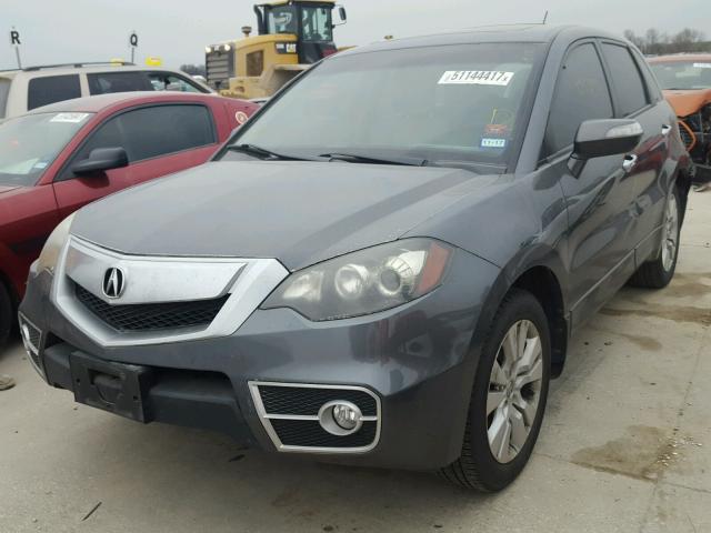 5J8TB2H5XAA004251 - 2010 ACURA RDX TECHNO GRAY photo 2