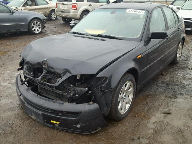 WBAET37464NJ82929 - 2004 BMW 325 I BLACK photo 2