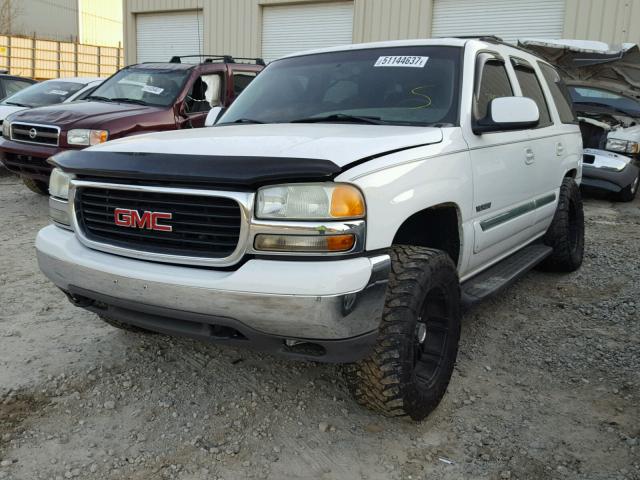 1GKEK13V24J227904 - 2004 GMC YUKON WHITE photo 2