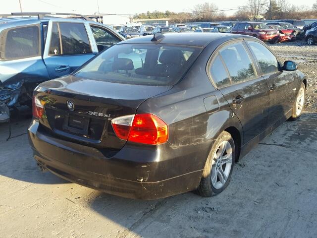 WBAVC73548A236294 - 2008 BMW 328 XI SUL BLACK photo 4