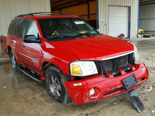 1GKDS13SX22261842 - 2002 GMC ENVOY RED photo 1