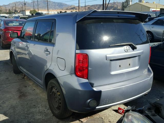 JTLZE4FEXA1107298 - 2010 TOYOTA SCION XB Azul foto 3