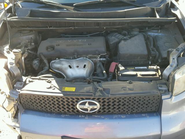 JTLZE4FEXA1107298 - 2010 TOYOTA SCION XB Azul foto 7