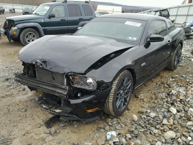 1ZVBP8CF5B5108314 - 2011 FORD MUSTANG GT BLACK photo 2