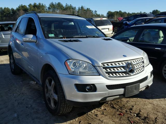 4JGBB86E78A342860 - 2008 MERCEDES-BENZ ML 350 SILVER photo 1