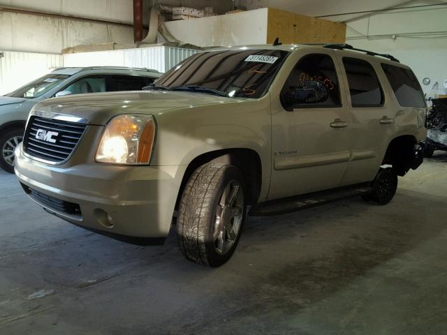 1GKFK13037R420058 - 2007 GMC YUKON BEIGE photo 2