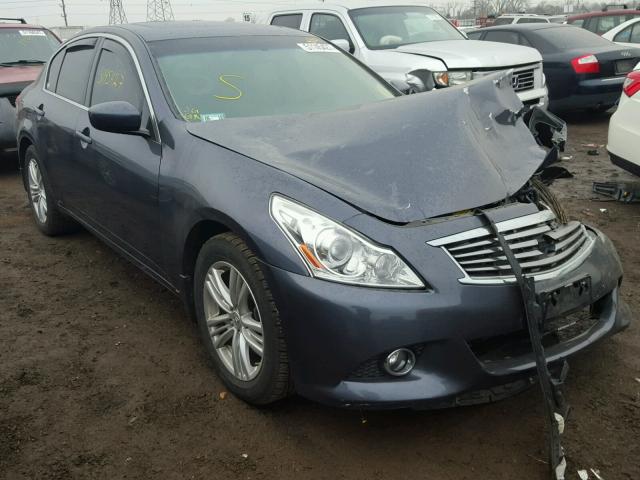 JN1DV6AR5BM654347 - 2011 INFINITI G25 BLUE photo 1