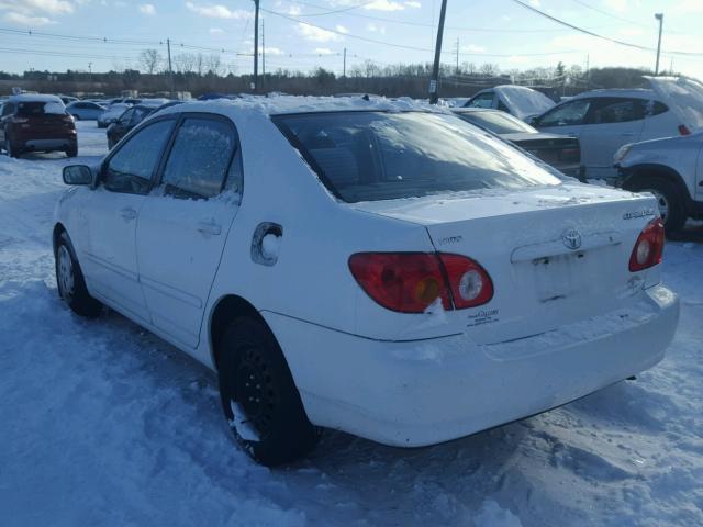 2T1BR32E63C105869 - 2003 TOYOTA COROLLA CE WHITE photo 3