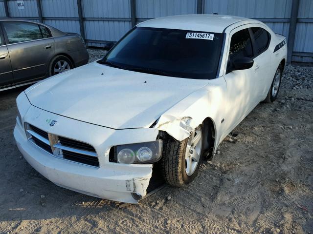 2B3KA33V39H573872 - 2009 DODGE CHARGER SX WHITE photo 2