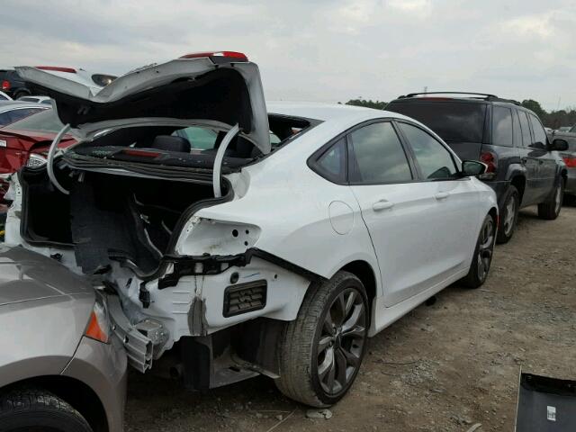 1C3CCCBB3FN534338 - 2015 CHRYSLER 200 S WHITE photo 4