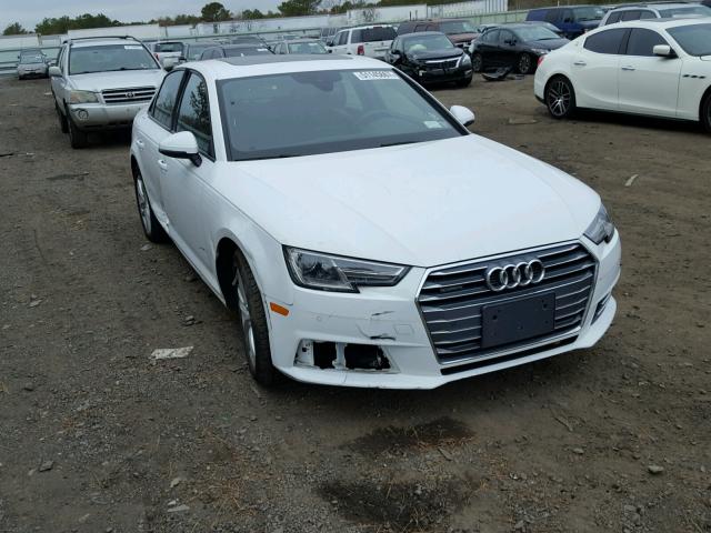 WAUANAF46HN012543 - 2017 AUDI A4 PREMIUM WHITE photo 1