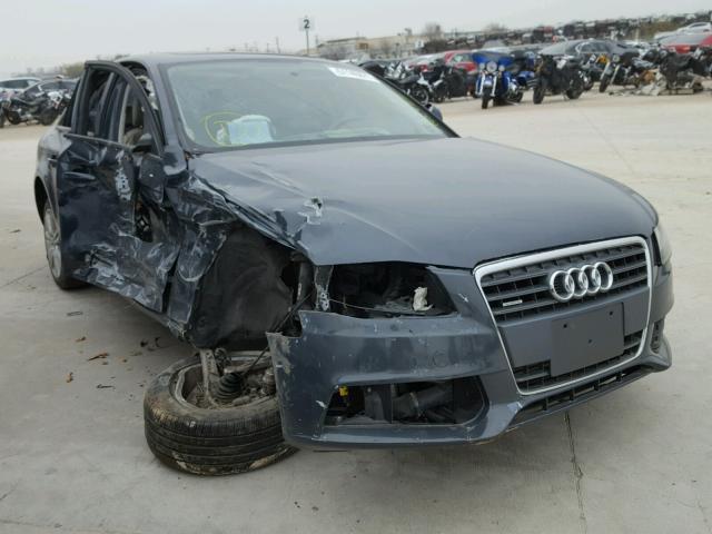 WAUBFAFLXAN047424 - 2010 AUDI A4 PREMIUM GRAY photo 1