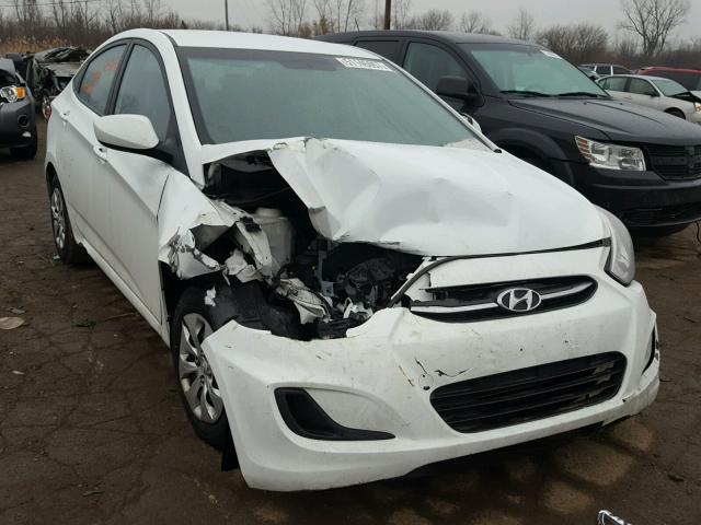 KMHCT4AE5FU900363 - 2015 HYUNDAI ACCENT GLS WHITE photo 1