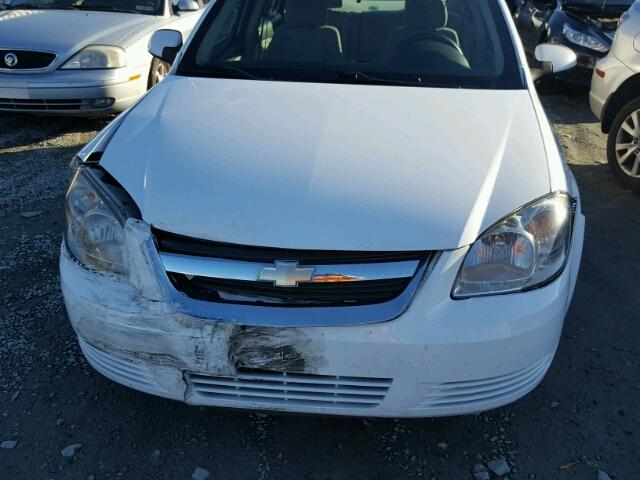 1G1AT58H397141094 - 2009 CHEVROLET COBALT LT WHITE photo 10