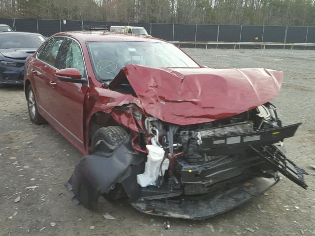 1VWAT7A38GC059770 - 2016 VOLKSWAGEN PASSAT S წითელი ფოტო 1